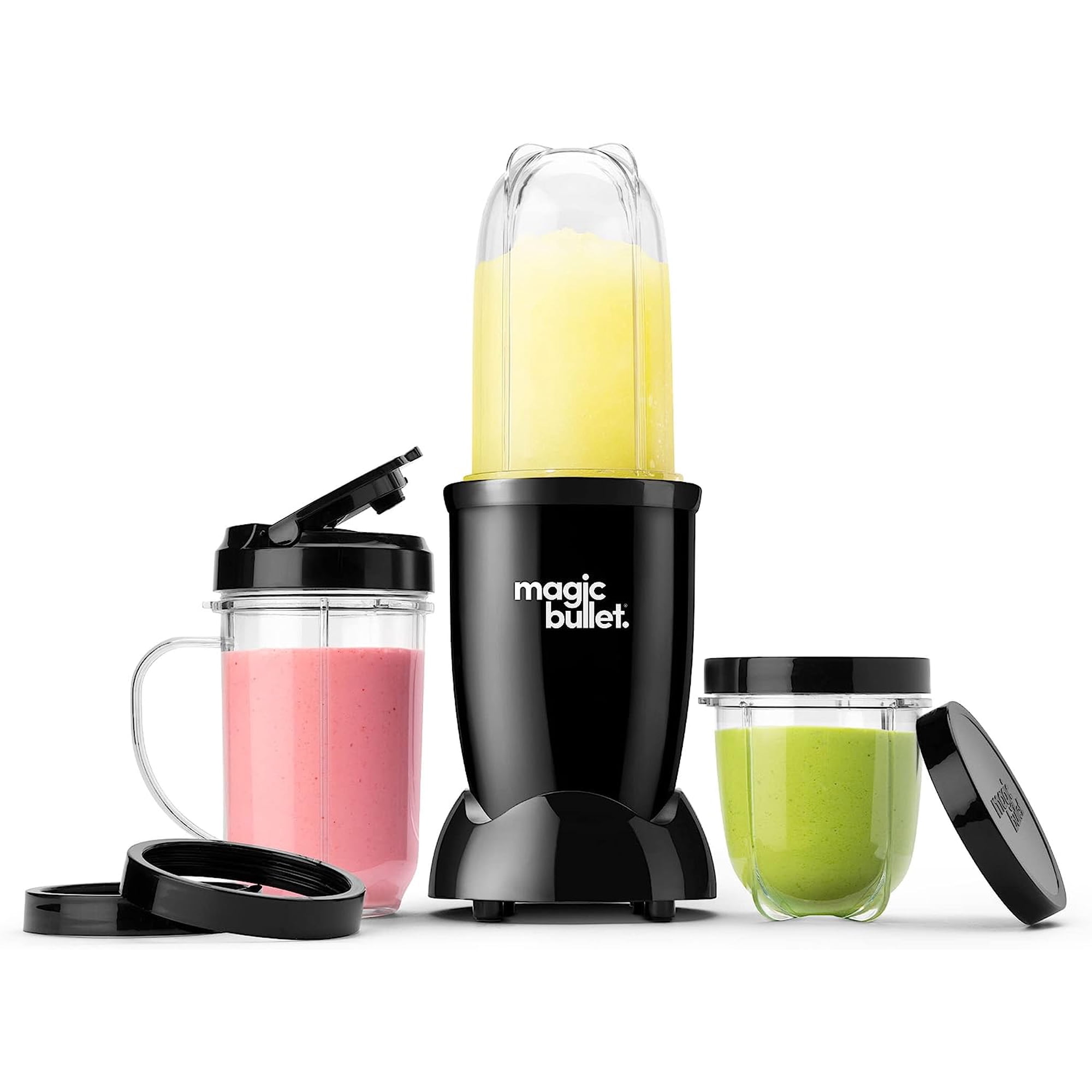 Magic Bullet 11 Piece Blender Set, Black