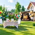 thumbnail image 7 of 6x4FT Happy 30th Birthday Backdrop for Men Women White Black Gold Glitter Balloons 30 Birthday Photography Background 30 Year Old Birthday Party Decorations Banner Supplies Photo Booth Props, 7 of 7