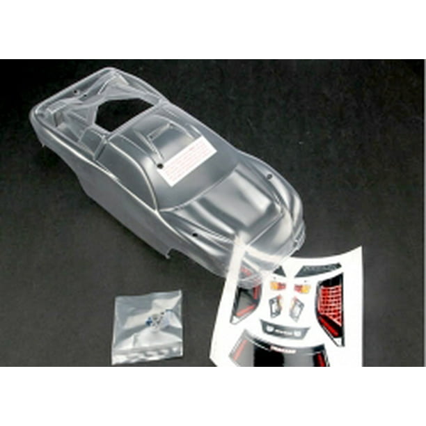 Traxxas 4412 Body, Clear: Nitro Rustler 2.5 - Walmart.com - Walmart.com