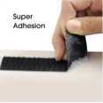 thumbnail image 5 of Nueva cinta adhesiva fuerte autoadhesiva con gancho y bucle, cinta adhesiva mágica de nailon con pegamento para manualidades de bricolaje, color blanco y negro, 5 of 5