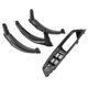 thumbnail image 2 of Cubierta decorativa embellecedora de manija de puerta interior estilo fibra de carbono compatible con X5 X6 E70 E71 2007-2013, 2 of 12