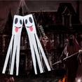 thumbnail image 3 of Paquete de 2 banderas de calcetines fantasma, calcetines de Halloween, decoraciones colgantes al aire libre para decoraciones de jardín y patio, 3 of 5