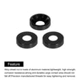 thumbnail image 4 of M5 Cone Cup Countersunk Washers,Hole Dia 5.1mm/0.2 Aluminum Gaskets for Screw RC 20PCS(Black), 4 of 6