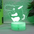 thumbnail image 4 of Luz nocturna LED 3D que cambia de color para niños con diseño de fútbol, 4 of 4