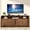 walnut-63in, variant on Fluted TV Stand for 55-65" TV, Small Mid Century Modern Media Console, Walnut Entertainment Center with Sliding Doors