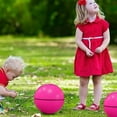 thumbnail image 3 of CSChome Vinyl Rugby Ball Elastic Inflatable Beach Football: PVC Construction for Long-lasting Fun, Easy to Inflate, Perfect for Children's Interactive Play, 3 of 7
