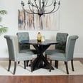 thumbnail image 2 of Newboti Furniture Nylander 5-piece Dining Set, Cross-Buck Dining Table with 4 Stylish Chairs 75862, 2 of 7