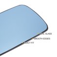 thumbnail image 4 of Left Driver Side Rearview Mirror Glass Replacement Heated Blue Glass with Back Fit for BMW 3 series E30, 4 of 6
