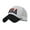 White, variant on Baseball Cap Male Female Neutral Summer America Flag Embroidery Grid Baseball Caps Adjustable Hat Visors Dad Hats White One Size