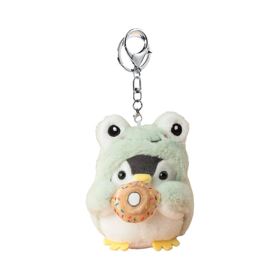 Plush and Penguin Keychain with Soft Fabric for Keys Bags or Luggage Lightweight and Portable for All Ages