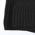thumbnail image 5 of TGSLY Fall Button Down Sweater for Women Warm Soft Crew Neck Long Sleeve Chunky Knit Cropped Cardigan Loose Casual Solid Color Coat with Pockets M, 5 of 8