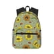 thumbnail image 1 of Disketp Sage Green With Sunflowers Mochila Ligera Clásica con Múltiples Bolsillos, Mochila Casual para Hombre y Mujer, Ideal para Escuela, Trabajo y Viajes, 1 of 6