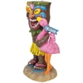 thumbnail image 4 of Northlight 16" Solar Lighted Polynesian Outdoor Garden Tropical Tiki Bar Statue, 4 of 6