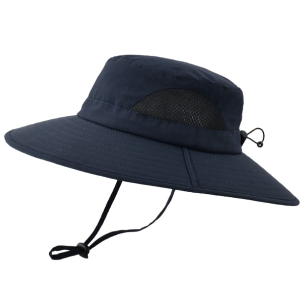 Sombrero para el sol para hombres y mujeres, impermeable, de ala ancha, plegable, para pesca, senderismo, jardín, safari, playa