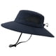 thumbnail image 1 of Sombrero para el sol para hombres y mujeres, impermeable, de ala ancha, plegable, para pesca, senderismo, jardín, safari, playa, 1 of 5