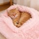 thumbnail image 4 of Manta Suave de Fibra Larga para Mascotas (Perros y Gatos): Ropa de Cama Transpirable, Peluda y Acogedora para Usar En La Perrera, El Sofá o El Coche. Alfombrilla de Descanso de Tela Sintética para La, 4 of 6