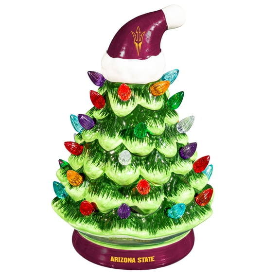 Arizona State Sun Devils 8" LED Light Up Christmas Tree