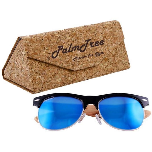Lentes con Madera de Bambú Party Tour Blue UV400 Policarbonato Madera de Bambú