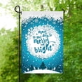 thumbnail image 6 of Winter Garden Flag - Double-Sided Happy Holidays & Merry Christmas Garden Flag - 12 x 18 Outdoor Flag - Happy New Year Garden Flag - Patio Decorations & Entryway Decor (Flag Stand Not Included) Christmas & New Year, 6 of 6