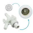 thumbnail image 3 of imufer UF-WVK01-WH, White Plastic Toilet Water Valve, Pack 5, 3 of 5