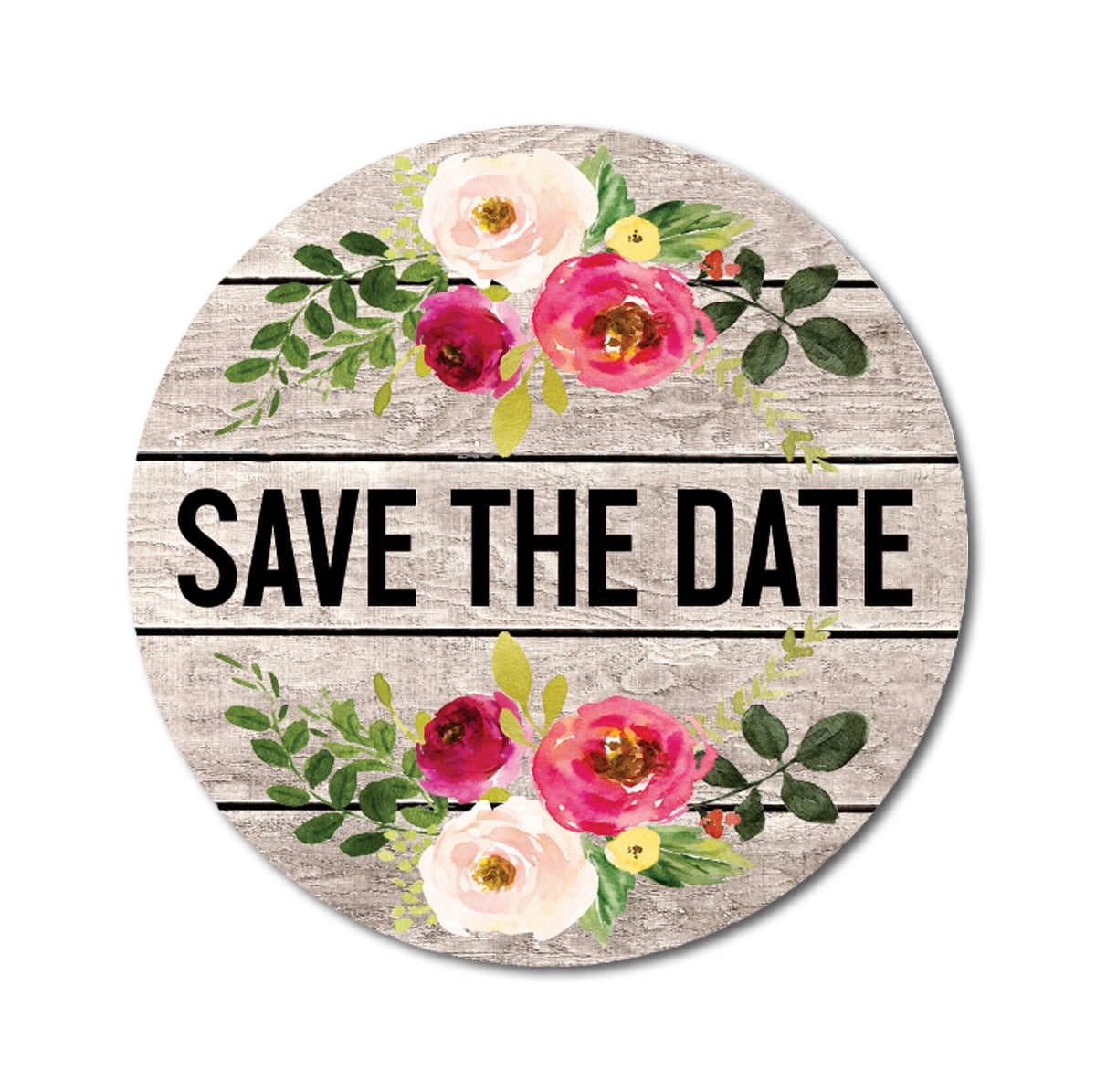 Save The Date Sticker