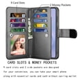 thumbnail image 5 of Galaxy S25 Edge Case,for Samsung Galaxy S25 Edge 6.7" Wallet Phone Case,Takfox PU Leather Magnetic Detachable Card Holders Shockproof Kickstand Protective [Flip Folio Cover] Black, 5 of 9