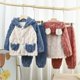 thumbnail image 3 of Conjunto de ropa de lana para niños y bebés, pijama Infantil de invierno cálido con capucha, ropa de casa, pijamas de Navidad, Unisex, novedad, 3 of 4