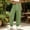 Green, variant on Women's Solid Jogger Pants Elastic Waist Adjustable Drawstring Loose Athletic Long Trousers with Pockets, Soft Casual Sport Bottoms for Workout, Daily Walking and Loungewear White