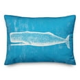 thumbnail image 2 of Creative Products Blue Whale 14x20 Spun Poly Pillow, 2 of 3