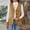 🔥 Khaki, variant on Dianli Gifts Women's Sleeveless Button Cardigan Jacket Knit Open-Front Vest Layering Lightweight Breathable Cotton-Blend Solid Color Casual Summer Work Travel Office