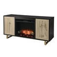 thumbnail image 3 of Wilcola Electric Media Fireplace with Carved Details, 3 of 10