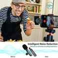 thumbnail image 4 of Wireless Lavalier Microphone Noise Reduction Mic For Tiktok Recording Vlog Live Streaming, 4 of 5