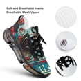 thumbnail image 4 of Gratefuldead Walking Shoes for Men Woman Lightweight Tennis Fashion Elastic Sports Shoes Cushion Basketball Shoes, 4 of 7
