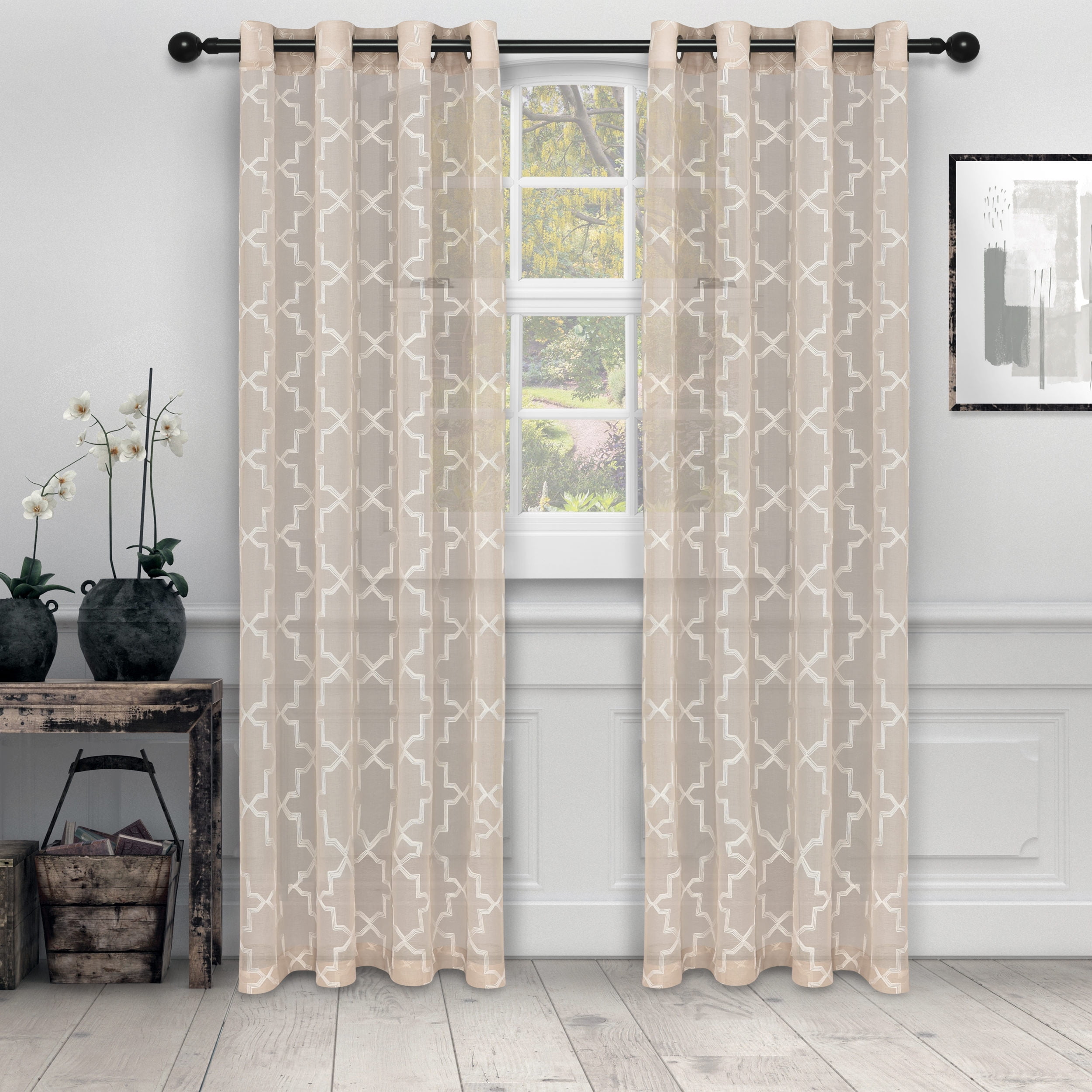 superior-semi-sheer-quatrefoil-printed-curtain-panels-set-of-2-beige