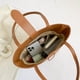 thumbnail image 2 of Bolsa vagabundo de moda para mujer de paja para axilas de gran capacidad para regalo (marrón) Ehuebsd Para Estrenar, 2 of 9