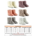 thumbnail image 2 of SIMANLAN Women's Faux Fur Boot Furry Fluffy Short Snow Boot Warm Comfortable Outdoor Flat Shoes, 2 of 5