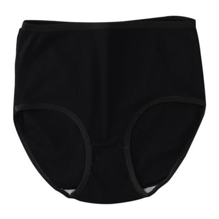 

Women s Solid Color Mid-Rise Briefs Soft Breathable Skin-Friendly Underpants Hip-Lifting Full Coverage Panties(1-Packs)