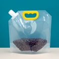 thumbnail image 2 of 1.5L Transparent Cereal Storage Bag Rice Moisture Proof Sealed Packaging Bag Thickened Portable Suction Bag, 2 of 9