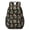 Mushroom and Moth, variant on Mushroom and Moon Black Pattern 17" School Backpacks for Teens,Waterproof Oxford Fabric,S-Shape Padded Straps for School,Travel,Hiking,Camping