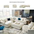 thumbnail image 5 of Signature Design by Ashley Furniture Lindyn Ivory Chaise, 5 of 9