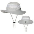 thumbnail image 1 of Chapeau Seau à Grand Bord Unisexe avec Protection Solaire UPF 50+, Chapeau de Pêche Réglable en Nylon à Séchage Rapide pour Randonnée Plage Jardinage Activités Extérieures, 1 of 4