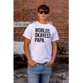 thumbnail image 4 of Worlds Okayest Grandpa Dad Father Day Men's Graphic T Shirt Tees Brisco Brands L, 4 of 5