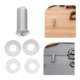 thumbnail image 1 of PTOOTP 1Jgo Kit De Eje Metálico Con Soporte Para Molinillo Y Procesador De Plata, 1 of 8