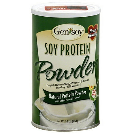 Genisoy Protéines de soja en poudre, 16 oz
