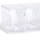 thumbnail image 5 of Juego de caja de condimentos, juego de caja de condimentos Caja de condimentos de plástico Caja de condimentos transparente Características mejoradas, 5 of 5