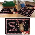 thumbnail image 1 of rugs for living room kitchen rugs,Christmas Letters Door Mat Kitchen Mat Bedroom Living Room Rug Mat Outdoor Welcome Rugs Non-Slip,Yellow, 1 of 7