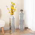 thumbnail image 6 of SHYFOY Mirror Floor Vase with Sparkling Diamond Accents Decorative Glass Vase for Home Decor, 6 of 6