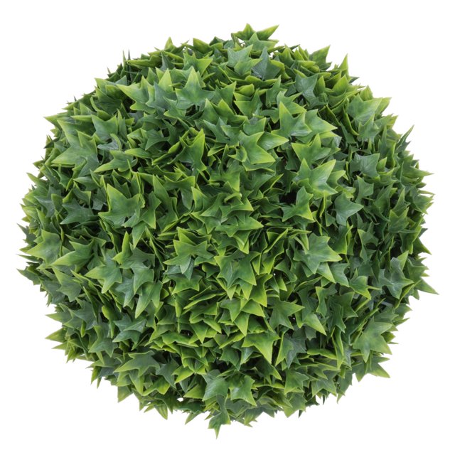 Bola de hiedra artificial Vickerman, 25 cm, resistente a los rayos UV, color verde