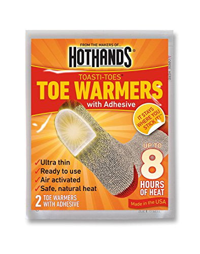 WARMSHOCK THIN ADHESIVE FOOT WARMERS AND/OR HAND WARMERS GIVING 8-10 HRS OF HEAT 