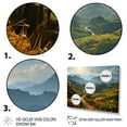 thumbnail image 3 of Designart "Thailand Golden Rice landscapes I" Landscapes Wall Art Living Room, 3 of 5